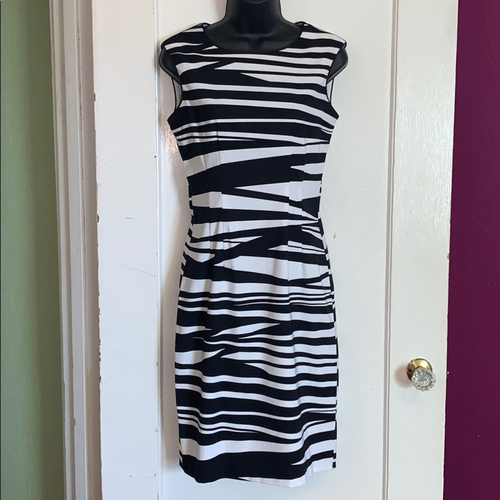 Black and White Dress
